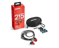 Shure SE215SPE-RD-EFS czerwone - 1289067 - zdjęcie 3